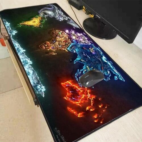 Diamonds Earth Map Large Gaming Mouse Pad Lockedge Mouse Mat for Laptop Computer Keyboard Pad Desk Pad Dropshipping