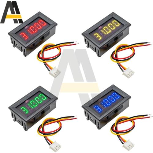 5-digit LED Display Electronic Digital Voltmeter Ammeter High Precision Amp Volt Voltage 3 Wire Current Meter Tester