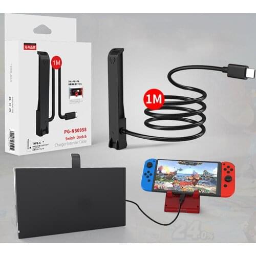 Brand New and High Quality Extension Line Charger Extender Cable USB Type-c TV Dock Video Cord for NS Switch Accessories
