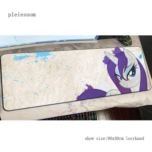 My little pony mouse pad 900x300x4mm Computer mat Colourful gaming mousepad large Gorgeous padmouse keyboard games pc gamer desk