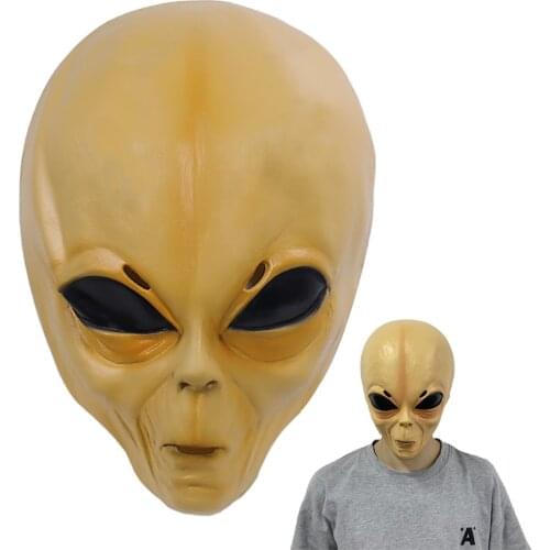 Alien Morph Mask Alien Cosplay Masks Horror E T Mascarillas Anime Latex Face Masques Horror Halloween Costumes Mascaras Helmets