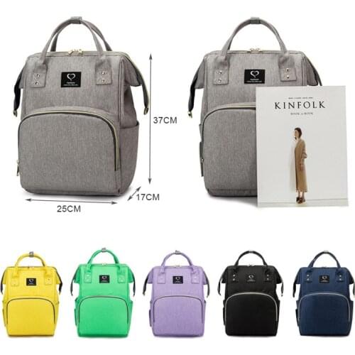 Diaper Bag Backpack For Mummy Multi-function Maternity Bag Waterproof Baby Diaper Backpack Portable Travel Stroller Organizer