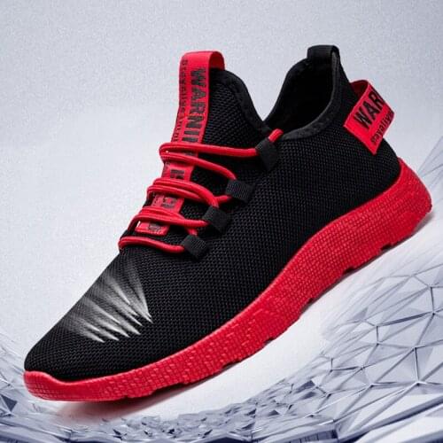 Men Sneakers 2020 New Breathable Lace Up Men Mesh Shoes Fashion Casual No-slip Men Vulcanize Shoes Tenis Masculino