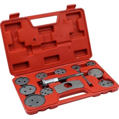 12 Pcs/Set Auto Car Brake Disc Caliper Wind Back Tool Kit Precision Brake Piston Pump Pad Repair Tools