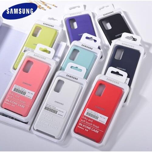 Original Liquid Silicone Back Case For Samsung S21 S20 Note 20 Ultra S21 S20 S8 S9 Plus S7 Edge Note 8 9 Phone Protection Cover