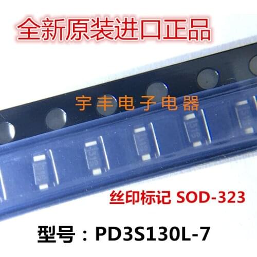 PD3S130L-7 package SOD-323 silk screen 31 PDU620-13 silk screen U620 PowerDI5 ultra fast recovery diode 200V 6A