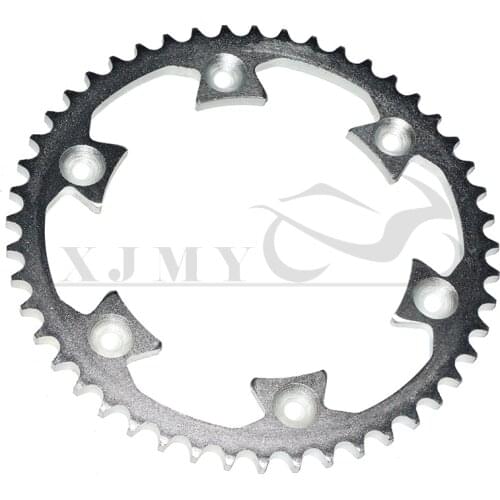 Six holes Drive sprocket 428 chains 125mm 48T Chain Sprockets Rear Back Sprocket Cog for Motorcycle ATV Modified Parts