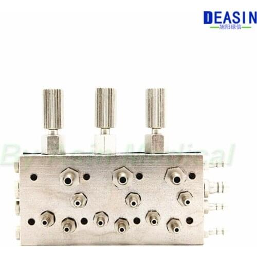 Dental chair 3 triple diaphragm valve repair material all stainless steel valve accessories Toiletry Kits