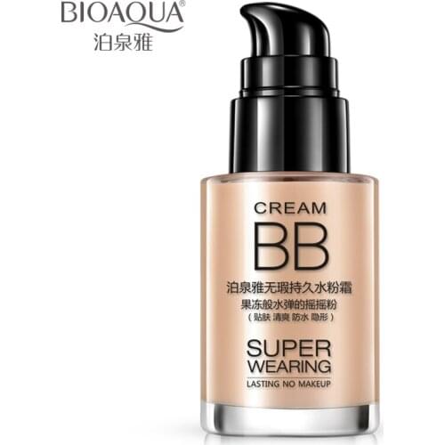 30ml Persistent BB cream shake powder foundation Whitening and moisturizing concealer invisible pores Easy on the makeup