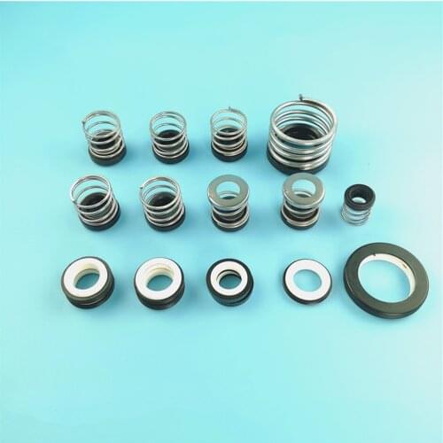 156 Series Fit 8 10 12 14 15 16mm OD Shaft Water Pump Mechanical Shaft Seal Single Coil Spring For Self-priming Pump