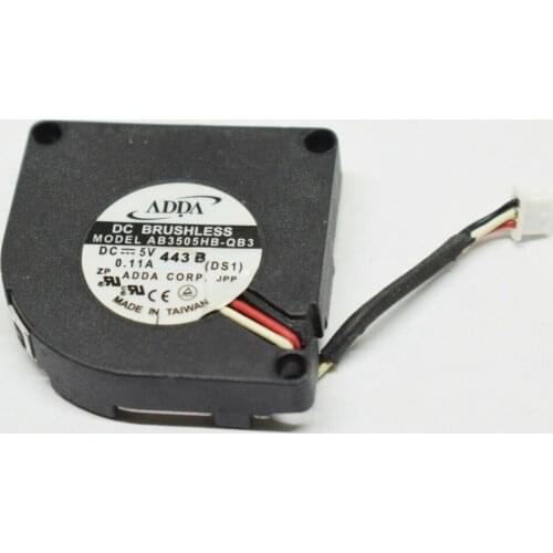 1pc ADDA AB3505HB-QB3 35x35x7mm 3507 5V 0.11A 3pin DC Brushless Blower Fan