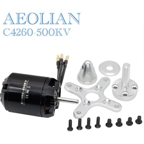 Aeolian C4260 500kv outrunner brushless motor for RC Multicopter Airplane