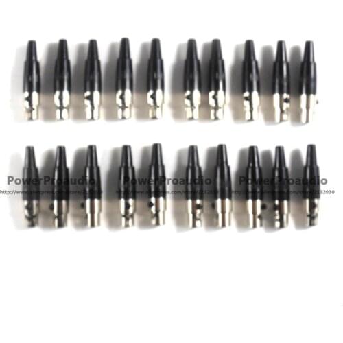 20pcs 3.5mm Microphone Lavalier Clip Microphone for AKG Wireless System