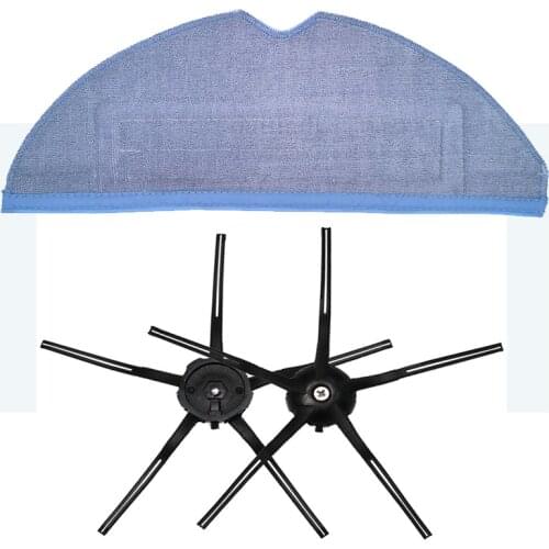 Mop Cloth Side Brush Accessories For Xiaomi Roborock T7S T7S Plus Robot Vacuum Cleaner Wipe Rags Spare Parts