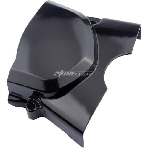 Black Engine Motor Chain Sprocket Side Cover Guard for 70cc 90cc 110cc Sunl Taotao Roketa Coolster Kazuma Meerkat 50cc Quad Dirt