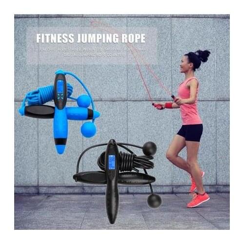 Digital Smart Digital Speed Jump Jumping Skipping Rope Calorie Counter Timer Gym Fitness Home With Electronic Counter