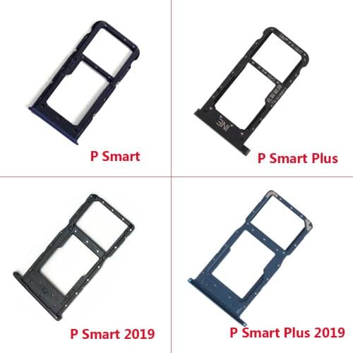 SIM Card Tray Reader Holder Slot Adapter For Huawei P Smart /2019 P smart Plus / 2019 Socket Slot Holder
