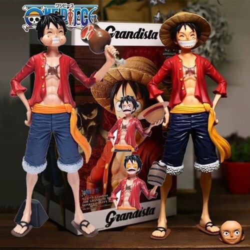 GUCHABEL New Banpresto One Piece Monkey D. Luffy Gear 4 Kong Gun PVC Figure Collectible Model Toy Kids Birthday Christmas Gifts