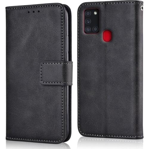 Flip Leather Phone Case for Samsung Galaxy A21s A 21S A21 S Case Wallet Cover for Samsung A21s back Case A21S phone Case
