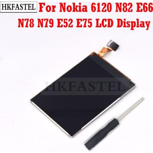 HKFASTEL Original LCD For Nokia X5-00 6202c 6208 6120 N82 E66 N78 N79 E52 E75 C5-01 Mobile phone LCD screen digitizer display