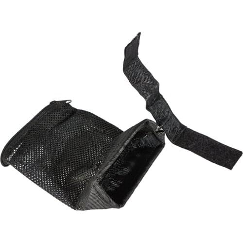 Brass Catcher Nylon Mesh Collector Zipper Opening And Closing Portable Storage Bag With Strap Design
