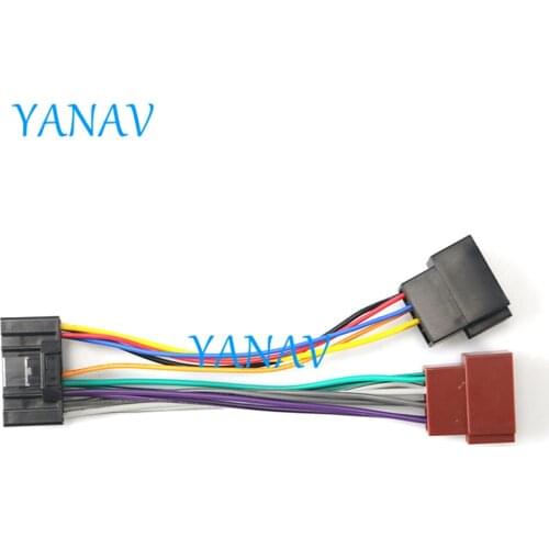 12-114 ISO Radio Adapter forHYUNDAI 2004+ for KIA 2004+ (select models) Wiring Harness Connector Lead Loom Cable Plug Car Stereo