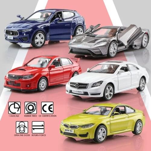 Christmas Gifts RMZ city Model Subaru Ford Levante SUV Simulation Exquisite Diecasts Toy Vehicles 1:36 Alloy Pull Back Car Metal