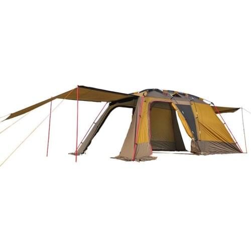 Family Self-Driving Tent 3-4 People, Two Rooms, Double Canopy, Portable, Simple To Build, Windproof And Waterproof