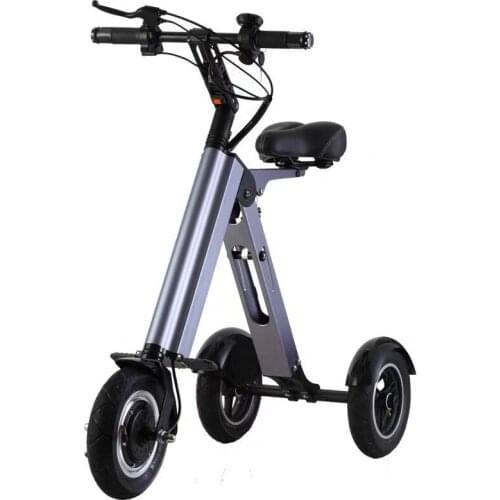 14kg Foldable Mini Electric Scooter for Elderly Disabled Folding Automatic Scooter Portable Tricycle