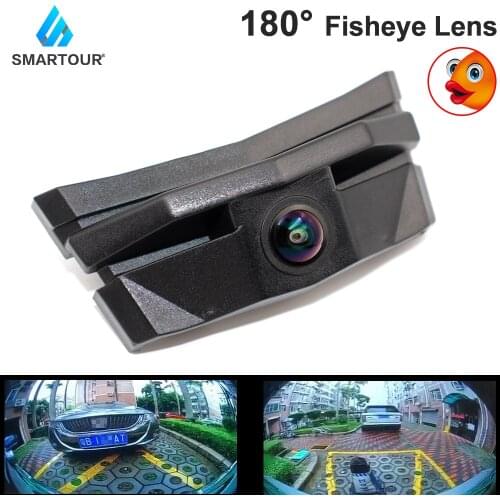 SMARTOUR 180 Degree Fisheye front view camera for Toyota ALPHA 2018 2019 Vehicle Camera Night Vision Waterproof Parking Kit