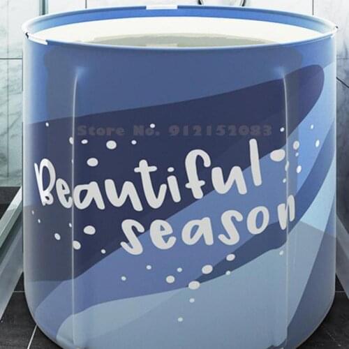 Bath Bucket Folding Adult Household Full Body Bath Bucket Adult Bathtub Bath Basin Bath Artifact Childrens Bath Bucket