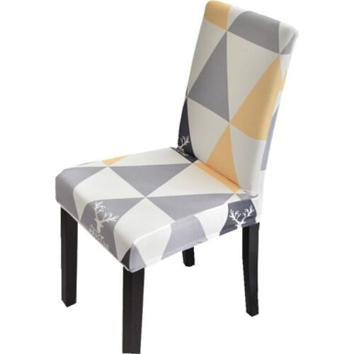 1/2/4/6 Pcs Chair Covers Spandex Color Desk Seat Protector Seat Slipcovers for Hotel Banquet Wedding Universal Size