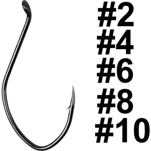 10 or 20 pcs Barbed Catfish Fishing Hook Carp Fishing Hook Circle Fishhook Crank Jig Hook Fishing Tackle Accessories