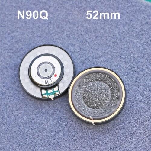 2Pcs) DIY Subwoofer 52mm Speaker for N90Q Headphone Repair Parts Hifi Earphone Driver 32ohm 115db Carbon diaphragm Deep Bass