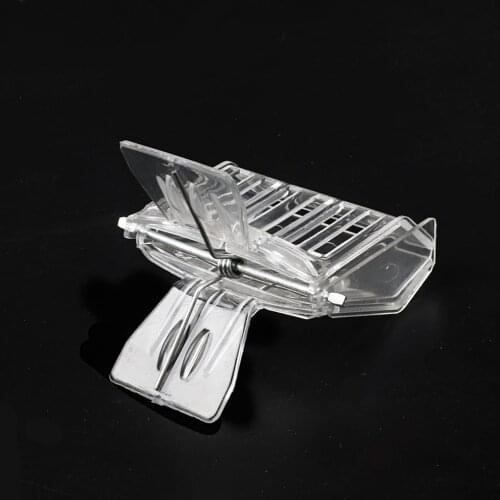 5PCS |Bee Queen Catcher Colorless Clear Plastic Clip Cage Goods Tools For Beekeeper Supplies Goods Tools For Beekeeper Supplies