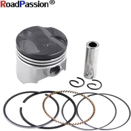 Motorcycle Accessories Cylinder Bore STD~+100 Size 38 38.25 38.50 38.75 39mm Piston Rings Full Kit For YAMAHA NS50F XF50X XF50W