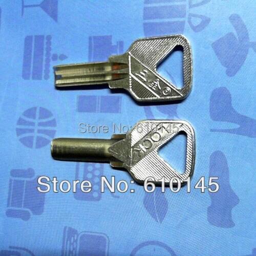 B076 iron sanjin blank key for the anti-theft lock.double groove door key.iron key