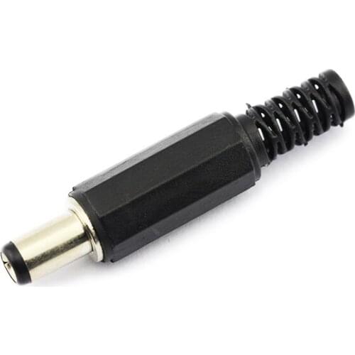 Free shipping (short) DC 5.5MM-2.5MM plug power plug welding wire 10pc/lot