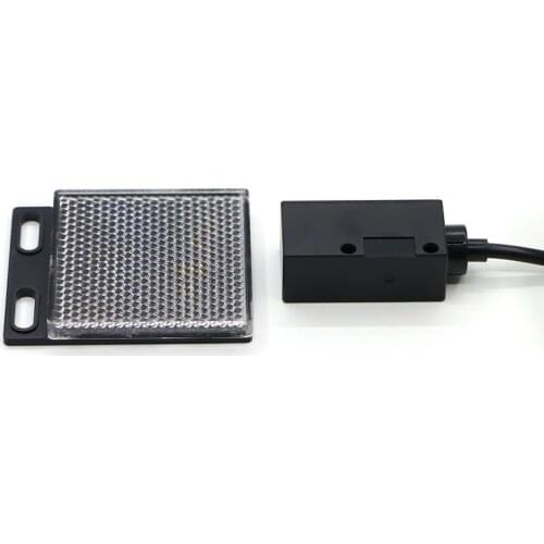 Prices of load cell E3S-R2C1 NPN NO reflex type square photoelectric switch sensor hot sale