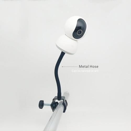Millet camera clip bracket baby bedside fence curtain rod lengthened and heightened fixed installation xiaomi webcam holder