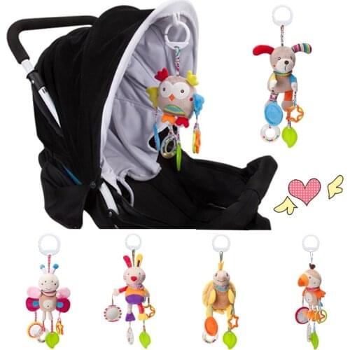 Baby Toys 0-12 Months for Toddlers Newborn Boy Girl Montessori 13 24 Plush Child Toy Mobile Stuffed Animals Children Crib Rattle