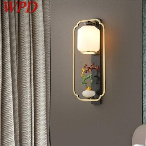 WPD Copper Home Wall Lamps Fixture Indoor Contemporary Luxury Design Sconce Light For Living Room Corridor