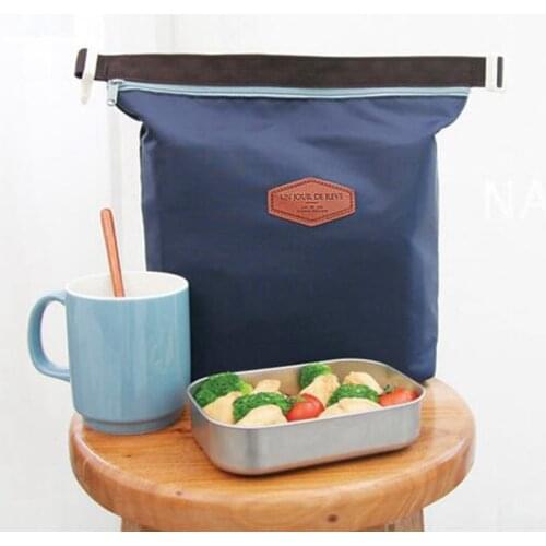 Hot Sale Lunch Bags Handbag Tote Portable Insulated Pouch Cooler Waterproof Food Storage Bag Student School Food Storage Bags