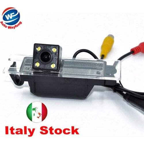 Nightvision 4 LED CCD CCD Chip Car Rear View Reverse CAMERA For OPEL Astra H/Corsa D/Meriva A/Vectra C/Zafira B,FIAT Grande