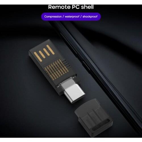 Compact/portable 2 In 1 Multifunction Usb 2.0 Type C/USB C/Tf Memory Card Reader OTG Card Reader Adapter For Mobile Phones/PC