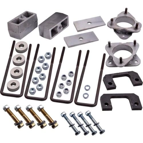3.5" Front 3" Rear Lift Kit for Chevrolet Silverado 1500 LT Crew Cab Pickup 2014