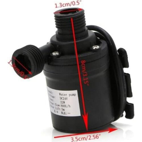 DC 12V 19W Micro Electric Diaphragm Water Pump Automatic Switch 800L/H High Pressure Car Washing Spray Water Pump