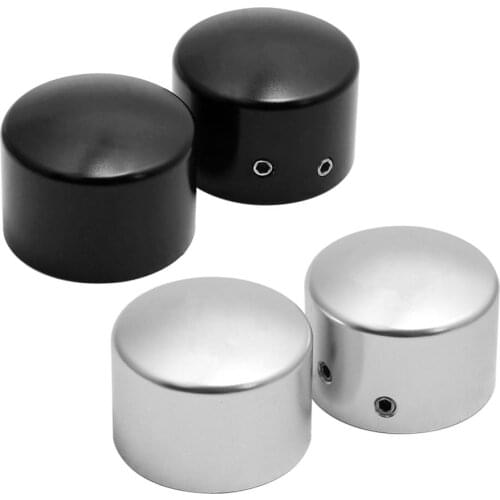 Motorcycle Front Axle Nut Cover Cap Bolt for Harley Touring Softail Road King Street Electra Tri Glide Sportster Dyna V-Rod