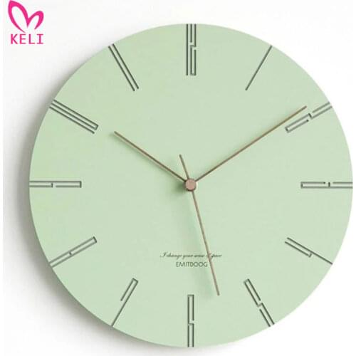 Nordic Clocks Modern Minimalist Creative Wall Clock Living Room Home Decoration Accessories Fashion Hanging Wall Watches