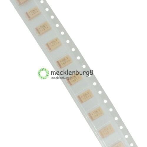 5PCS NEW Tantalum Capacitors 10UF 35V C6032 Type C Accuracy Tantalum Capacitor SMD 6032 Chip